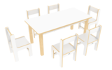 爱莎系列-长方形桌